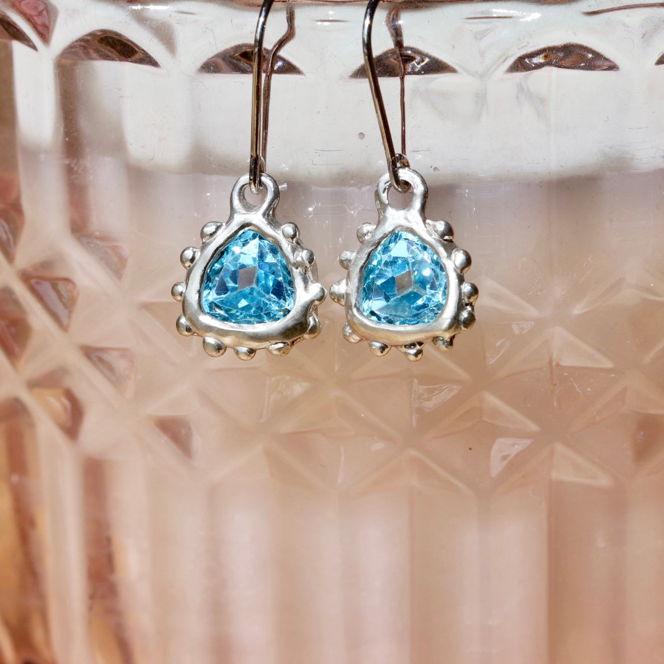 Topaz Rockpool Earrings