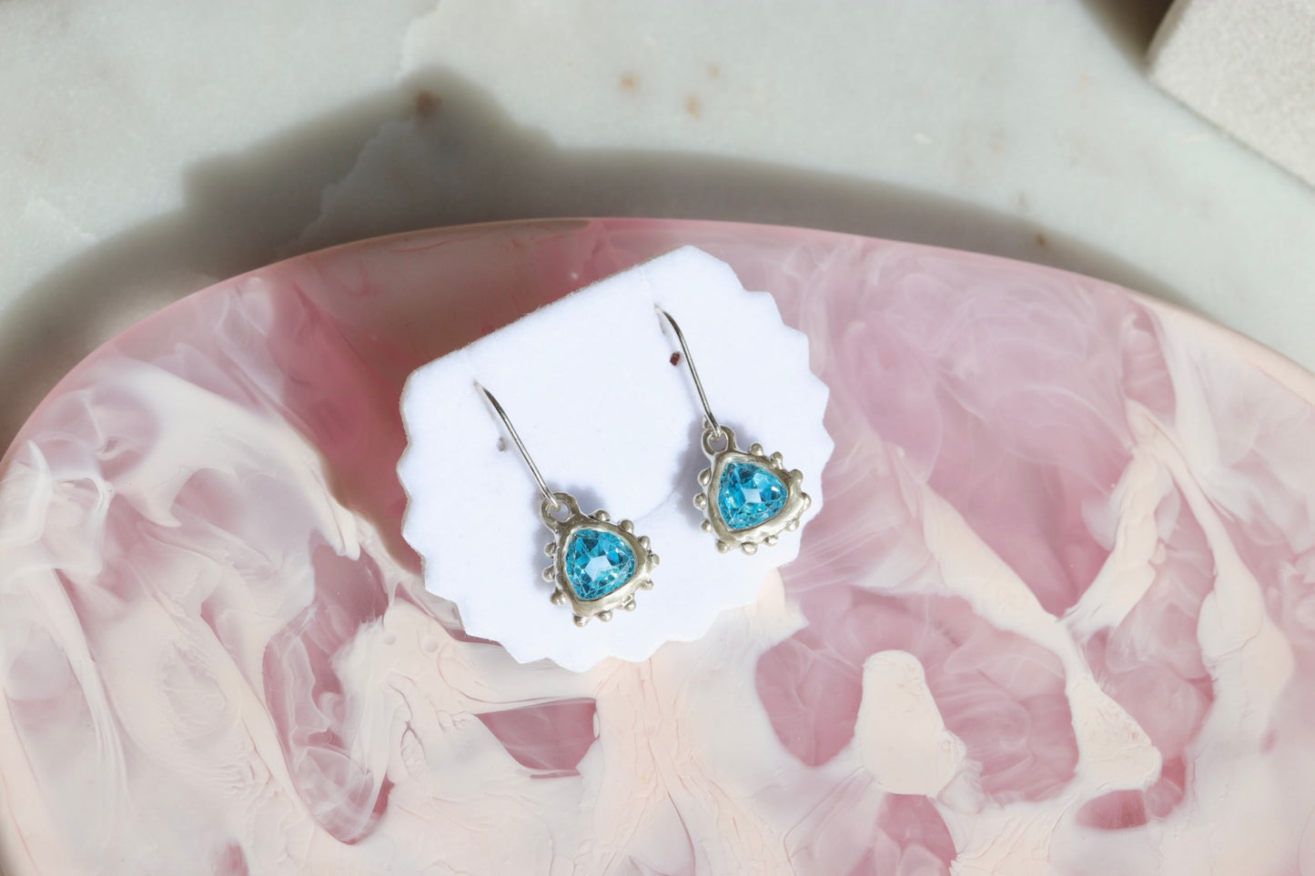 Topaz Rockpool Earrings