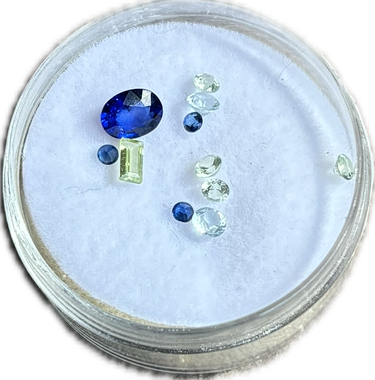 Large Oval Blue Sapphire - Precious & Semi-Precious Stone Only Parcel