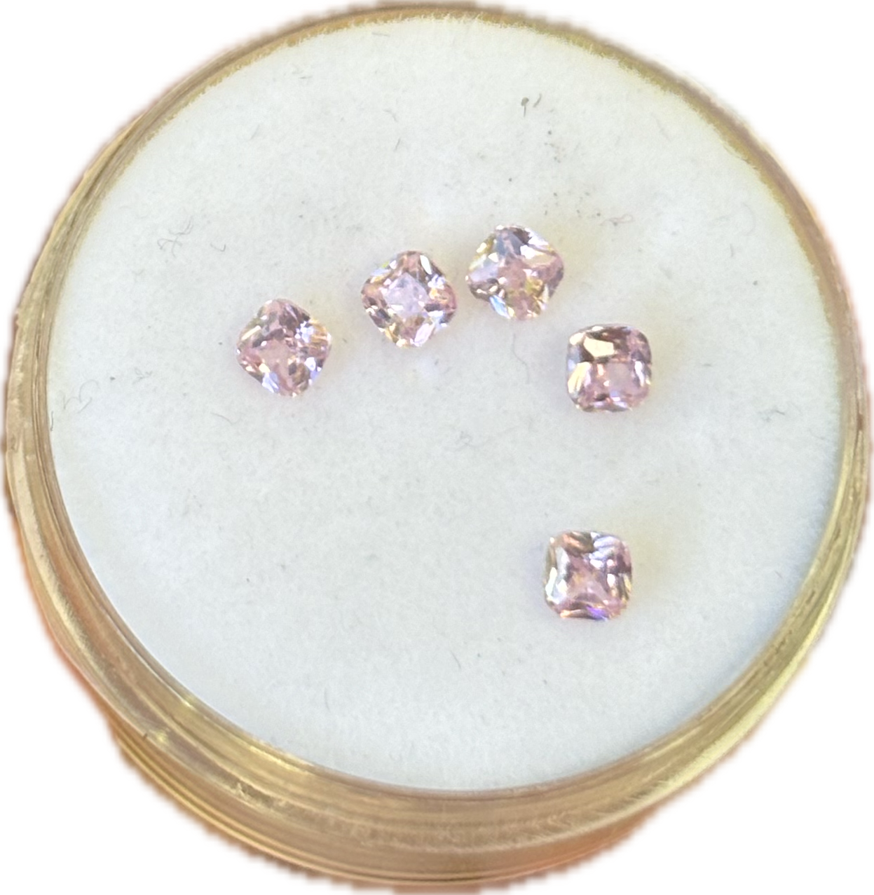 Pink Cushion Cut (pack of 5)